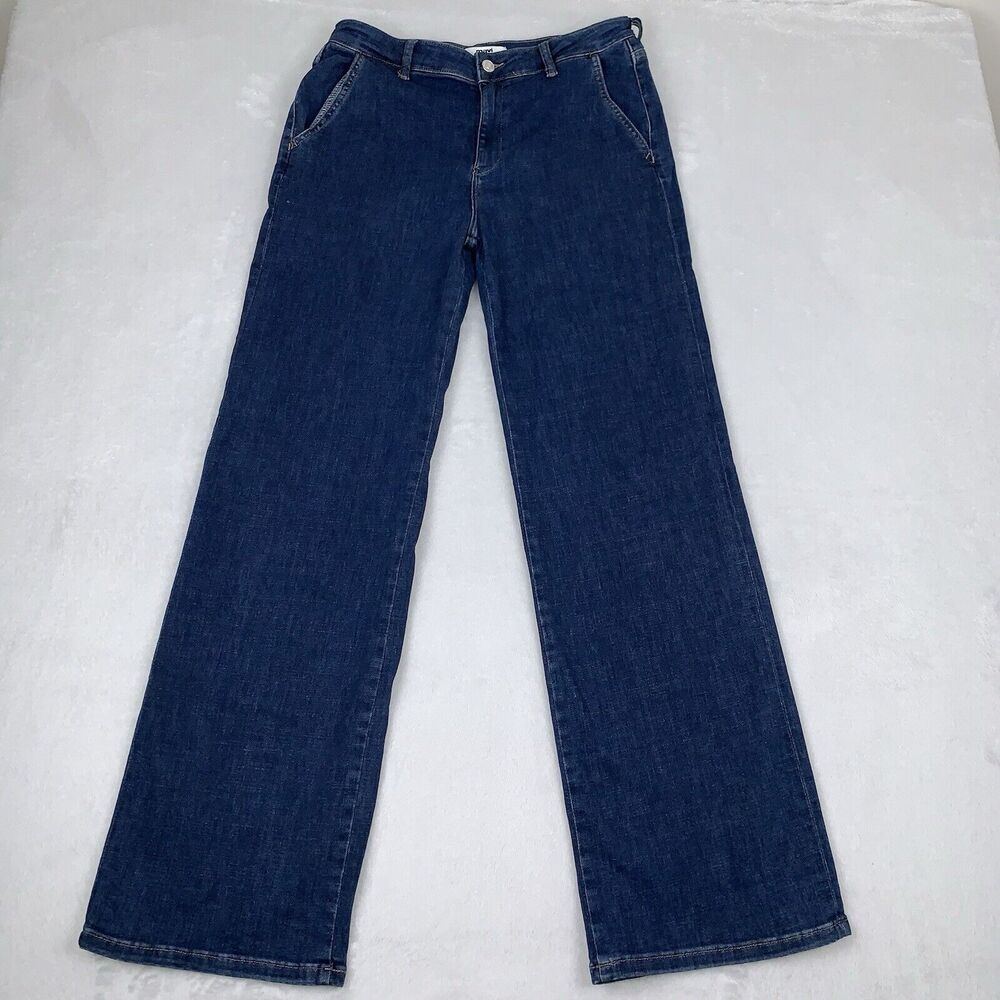 Women’s Mavi Miracle Wide Leg High Rise Jeans Size 28 (29) 90s Y2k